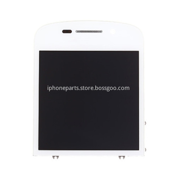 LCD Screen with Frame for BlackBerry Q10 White